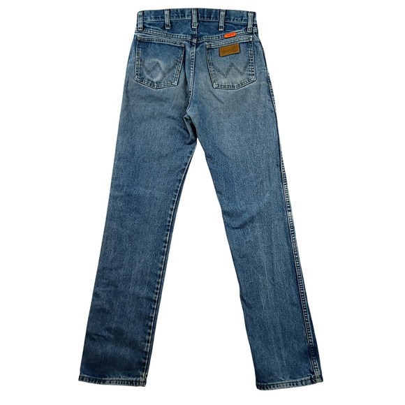 Wrangler Other - Wrangler FR Jeans Mens 30x35 Blue Flame Resistant 13MWZ Cowboy Cut Work Denim